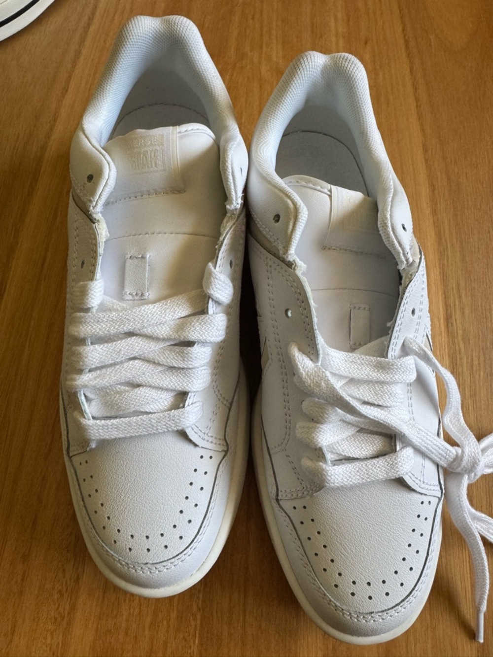 White Converse All Star sneakers, never worn!